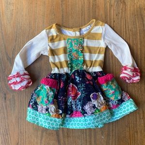 Cheeky Plum 12/18 month Dress